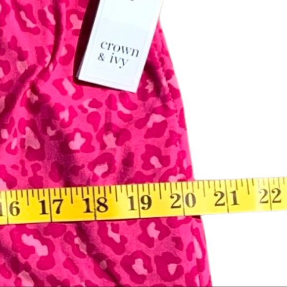 NWT Crown & Ivy Printed Sleep Joggers - Picture 10 of 10